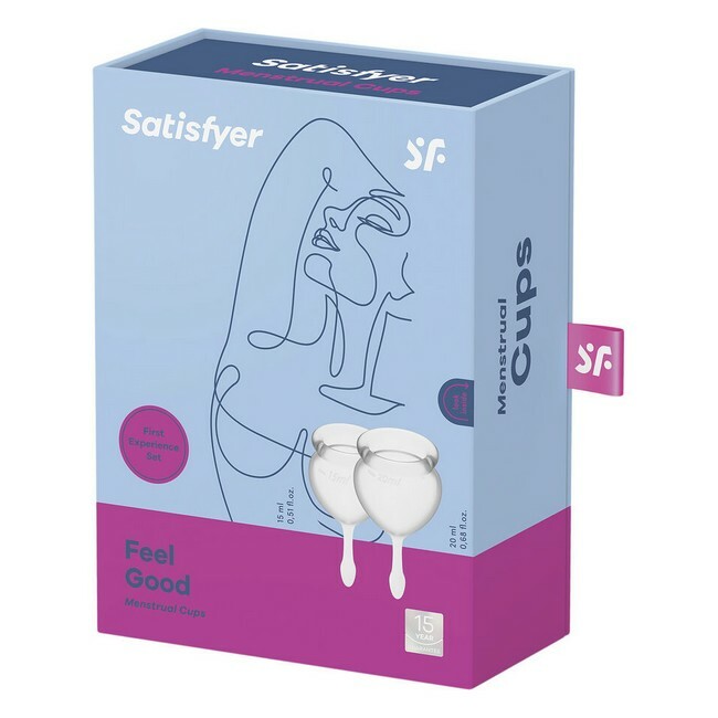 Satisfyer - Feel Good Menstruationskop Transparent