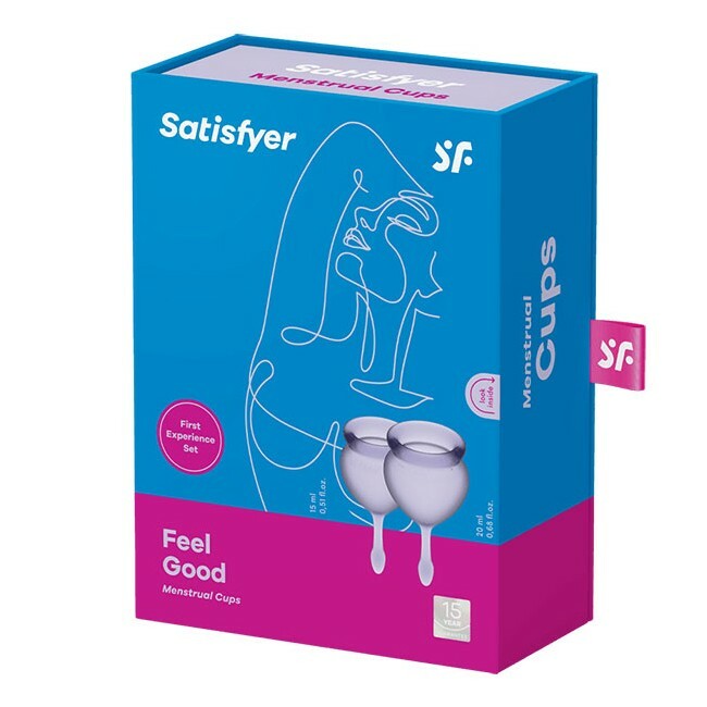 Satisfyer - Feel Good Menstruationskop Lilla