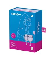Satisfyer - Feel Good Menstruationskop Lilla - Billede 1
