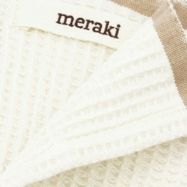 Meraki - Bare Vaskeklude Creme & Sand - 2 Pak - Billede 3