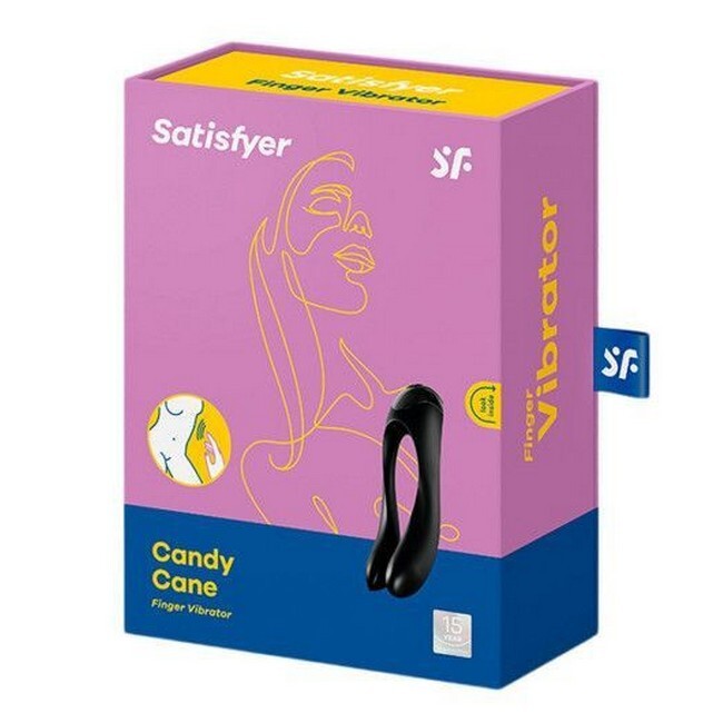 Satisfyer - Candy Cane Finger Vibrator - Billede 2