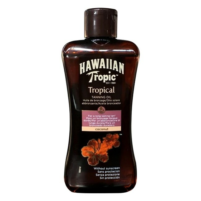 Hawaiian Tropic - Tropical Coconut Tanning Oil - 200 ml thumbnail