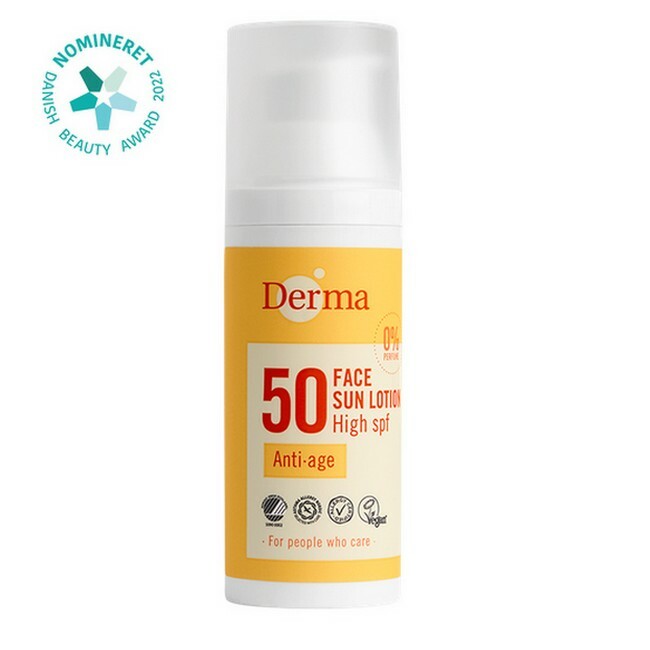 Derma - Ansigtssolcreme SPF 50 - 50 ml thumbnail