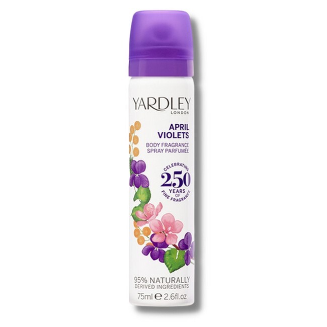 Yardley - April Violets Deodorant Spray - 75 ml thumbnail