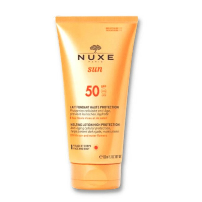 Nuxe - Sun Melting Lotion High Protection Face and Body SPF50 - 150 ml