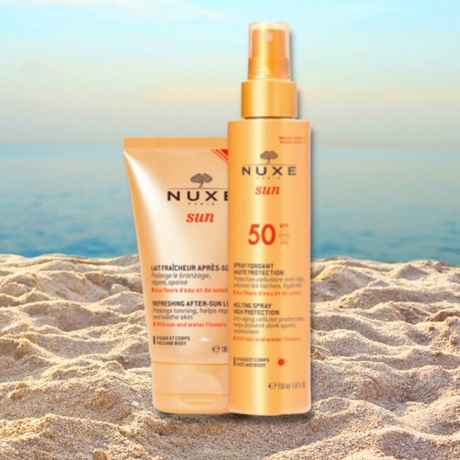 Nuxe - Sun Duo SPF50 Melting Spray & Refreshing After Sun - Billede 2