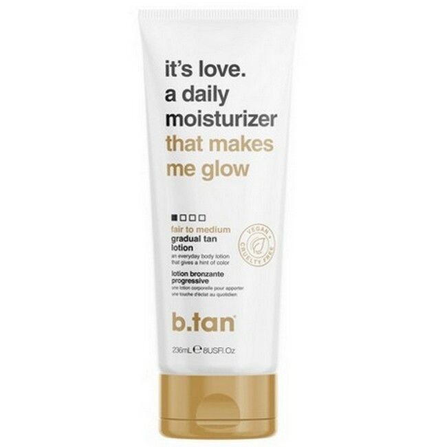 b.tan - Its Love A Daily Moisturiser That Makes Me Glow - 236 ml - Billede 3