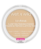 Wet n Wild - Bare Focus Clarifying Finishing Powder Light Medium - 7,8 g - Billede 1