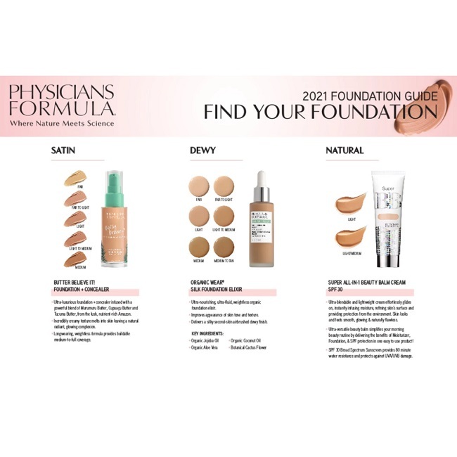 Physicians Formula - Organic Wear Silk Foundation Elixir Fair - Billede 2