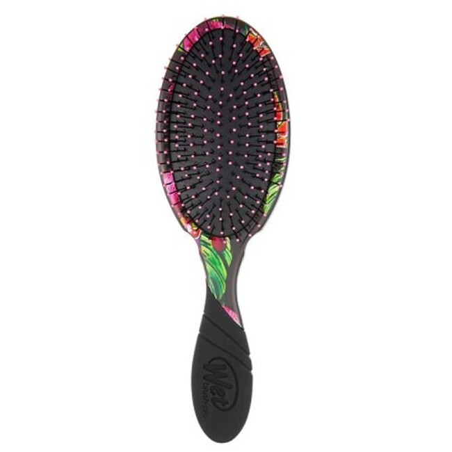 The Wet Brush - Pro Hair Brush Detangler Neon Tropics Night Hårbørste thumbnail