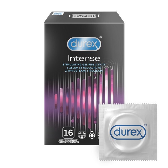 Durex - Intense Kondomer - 16 Stk. thumbnail