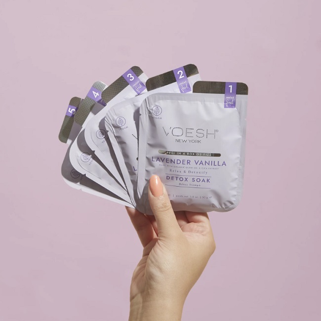 Voesh - Pedi in a Box O2 Fizz Lavender Vanilla - Billede 2