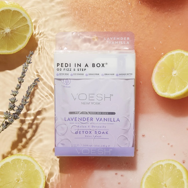 Voesh - Pedi in a Box O2 Fizz Lavender Vanilla - Billede 4