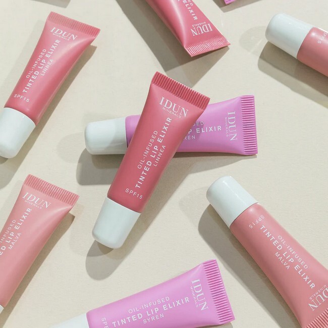 IDUN Minerals - Oil Infused Tinted Lip Elixir Syren - 8 ml - Billede 5