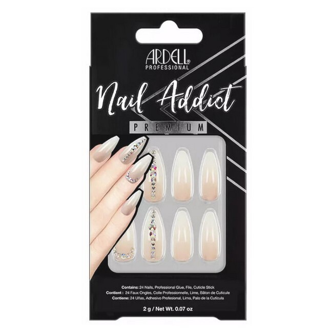 Ardell - Nail Addict Nude Light Crystals
