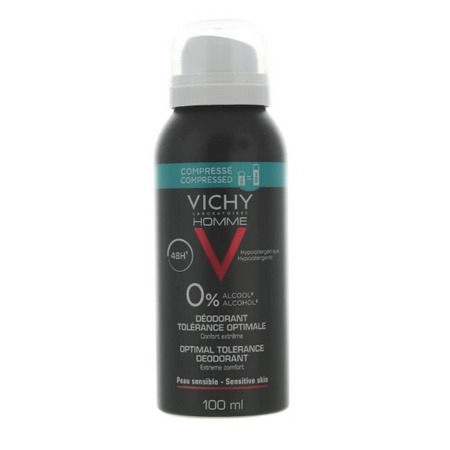 Vichy - Homme Optimal Tolerance Deodorant 48H - 100 ml