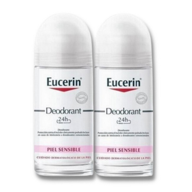 Eucerin - Deodorant Duo Roll On Sensitiv 24H - 2 x 50 ml thumbnail