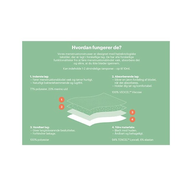 AllMatters - Menstruationstrusse Str. L - Billede 3