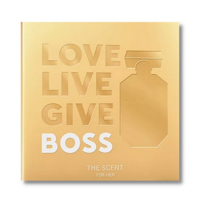 Hugo Boss - The Scent For Her Gaveæske - 100 ml Edp & Travel Spray - Billede 2