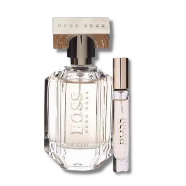 Hugo Boss - The Scent For Her Gaveæske - 100 ml Edp & Travel Spray - Billede 3