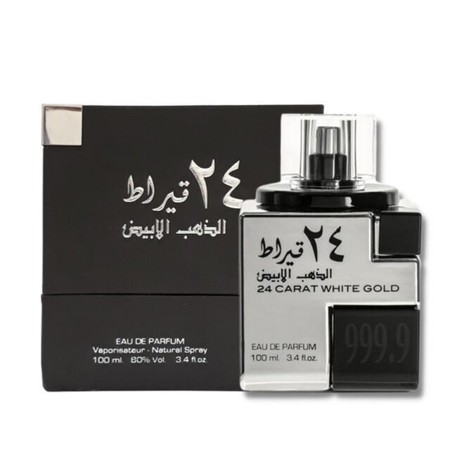 Lattafa Perfumes -  24 Carat White Gold Eau De Parfum - 100 ml - Edp - Billede 2