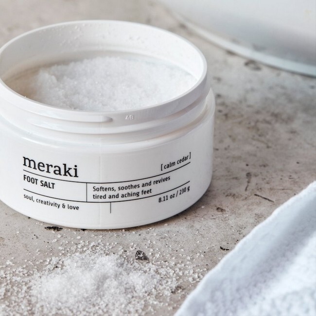 Meraki - Foot Salt Calm Cedar - 230 g - Billede 4
