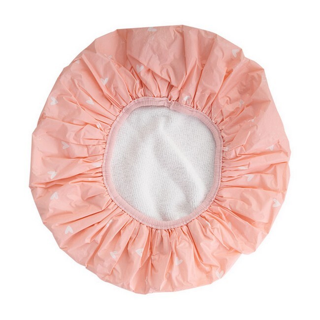 BrushWorks - Reversible Shower Cap Heart Pattern - Billede 3