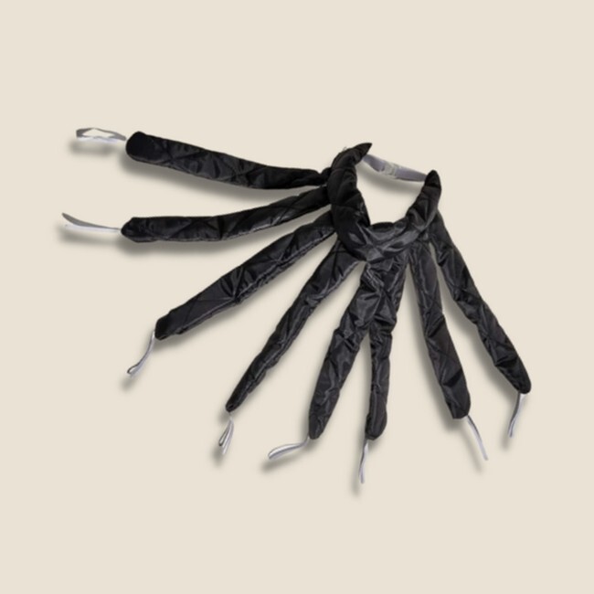 Curl Band - Heatless Curls Black Hair Band Rollers - Billede 3
