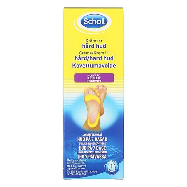 Scholl - Creme til hård hud - 60 ml