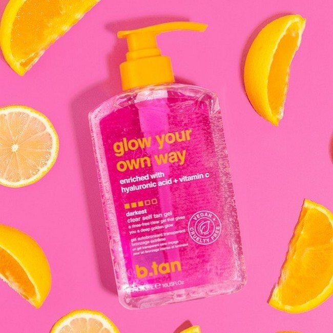b.tan - Glow your own way clear tanning gel 473 ml - Billede 3