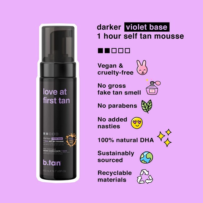 b.tan - Love at first tan - 200 ml - Billede 3
