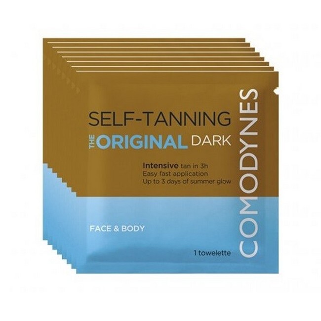 Comodynes - Self Tanning Wipes The Original Dark Selvbruner Servietter - 8 Stk thumbnail