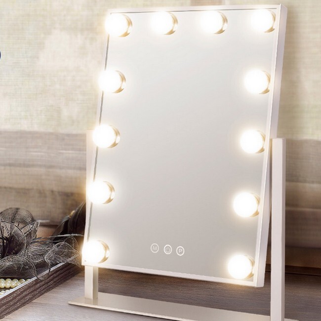 Gillian Jones - Makeup Artist Spejl med Touch og LED Hvid - Billede 2