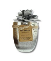 Bali Mantra - Camellia Glass Silver Duftlys French Vanilla - 500 g - Billede 1