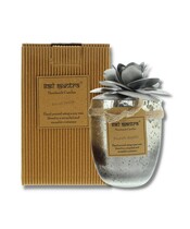 Bali Mantra - Camellia Glass Silver Duftlys French Vanilla - 500 g - Billede 2