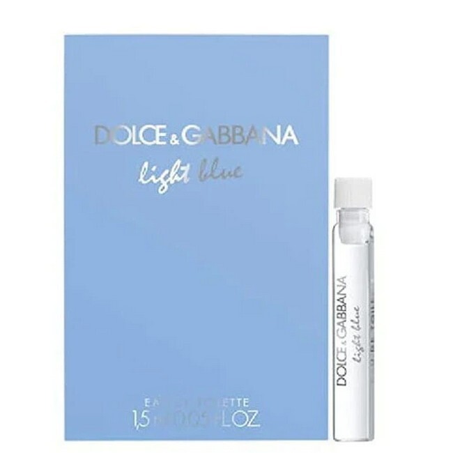 Se Dolce & Gabbana - Light Blue Femme Sample - 1,5 ml - Edt hos BilligParfume.dk