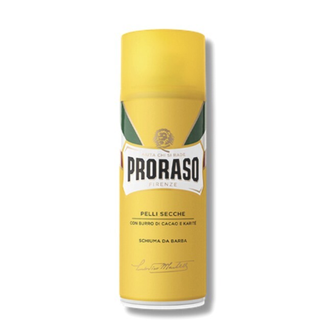 Proraso - Yellow Shaving Foam Barberskum Kakao & Sheasmør - 400 ml