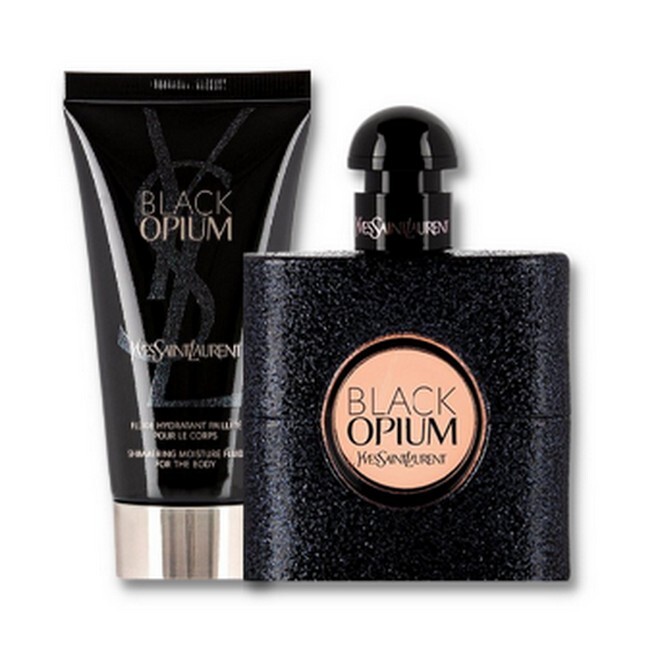 Yves Saint Laurent - Black Opium Sæt - 50 ml Eau de Parfum & Body Lotion thumbnail
