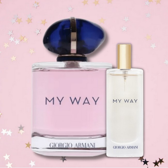 Giorgio Armani - My Way Sæt - 90 ml Edp & 15 ml Travel Spray - Billede 2