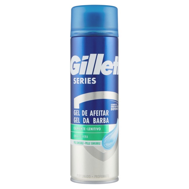 Gillette - Series Shave Gel Sensitive Skin - 200 ml - Billede 2