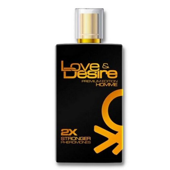 Love & Desire - Gold Premium Homme Pheromone Perfume - 100 ml thumbnail