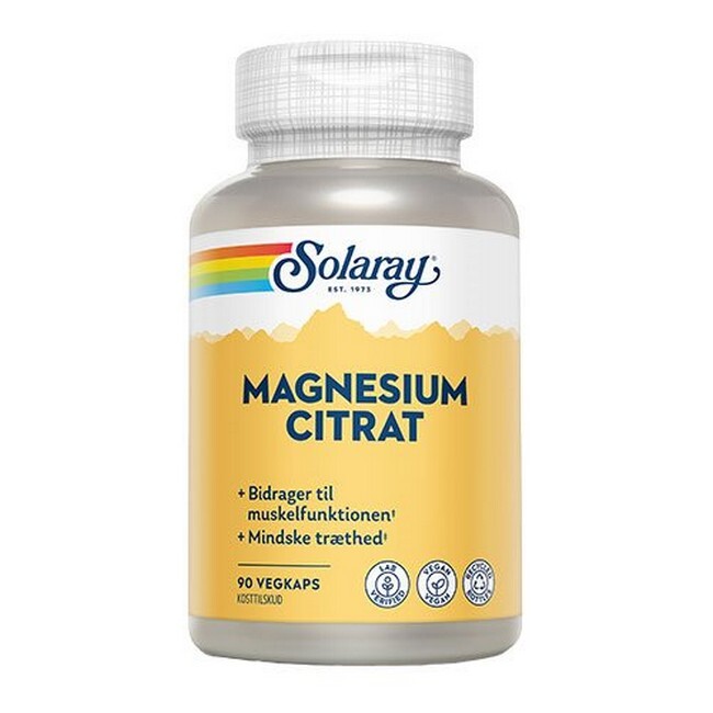 Solaray - Magnesium Citrat - 90 Stk thumbnail