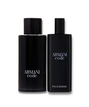 Giorgio Armani - Code Eau de Toilette Sæt - 50 ml Edt & Travel Spray 15 ml - Billede 1