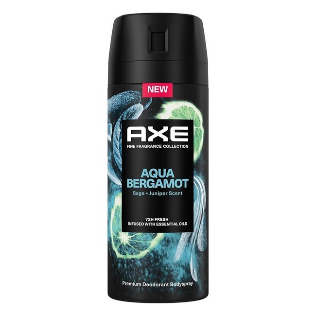 Billede af Axe - Aqua Bergamot Body & Deodorant Spray - 150 ml
