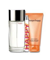 Clinique - Happy Eau de Parfum Sæt - 50 ml Edp + Body Cream + 10 ml Travel Spray - Billede 1