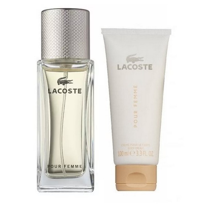 Lacoste - Pour Femme Eau de Parfum Sæt - 50 ml Edp & Body Lotion thumbnail