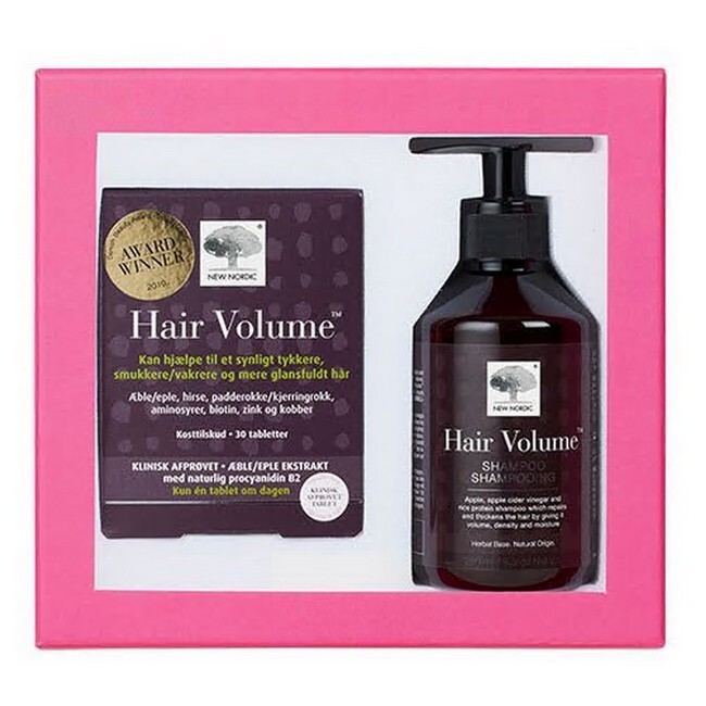 New Nordic - Hair Volume Gaveæske Shampoo & Tabs 30 Stk thumbnail