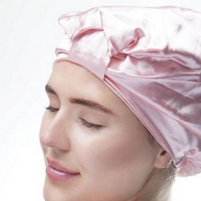 BrushWorks - Satin Hair Turban - Billede 3