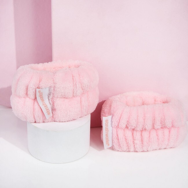 BrushWorks - Microfibre Wrist Wash Bands 2 Stk - Billede 3
