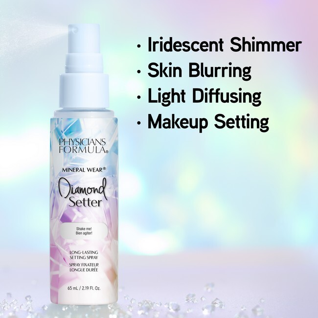 Physicians Formula - Mineral Wear Diamond Setter Setting Spray - 65 ml - Billede 2